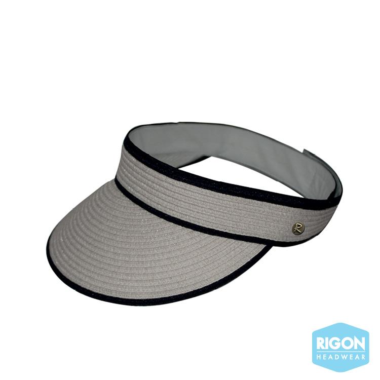 Melody Woven Sun Visor - grey