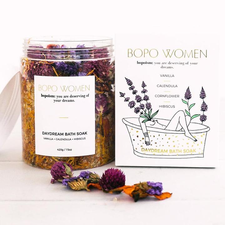 Daydream Bath Soak vanilla calendula hibiscus 420g