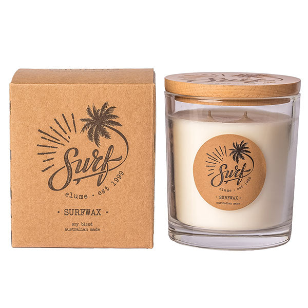 Surf Surfwax Candle Soy blend - Elume Australian Made Candles