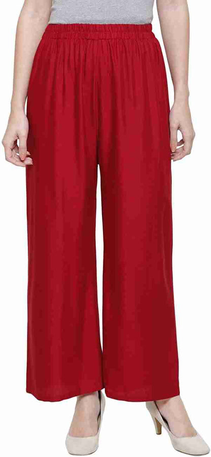 red Palazzo Pants