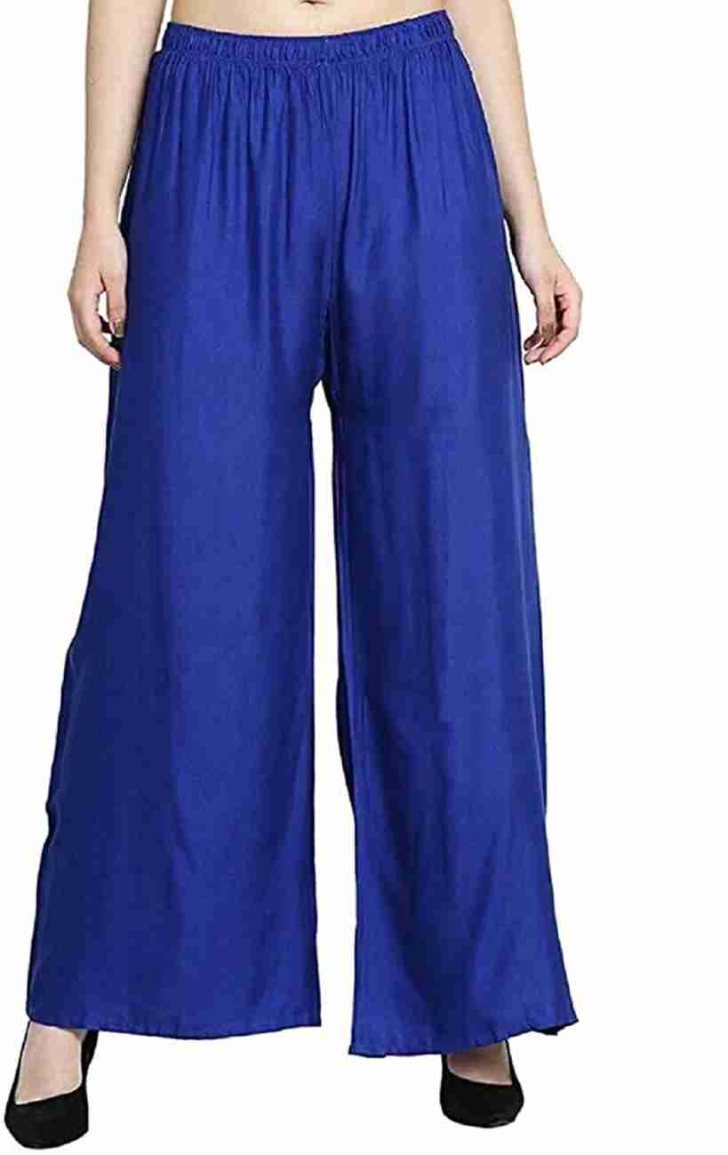 blue Palazzo Pants