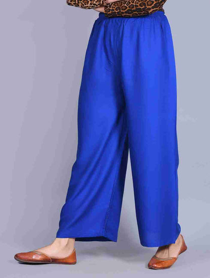 blue Palazzo Pants