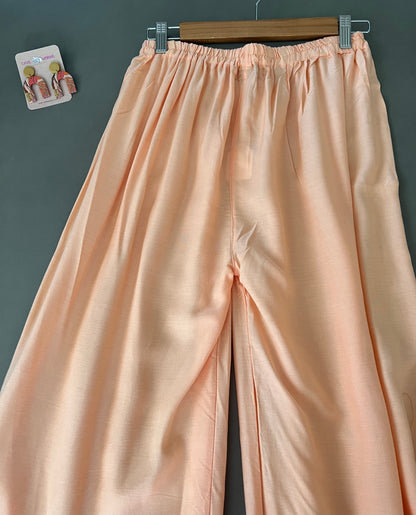 beige Palazzo Pants