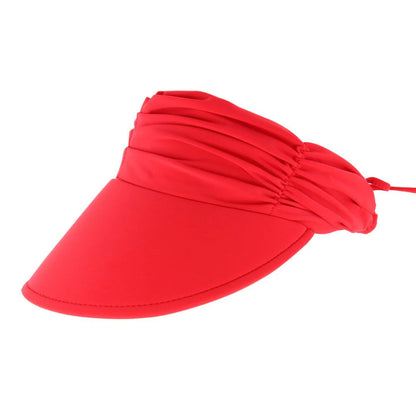 Calypso Ruched Adjustable Sun Visor