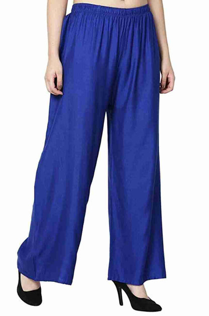 blue Palazzo Pants