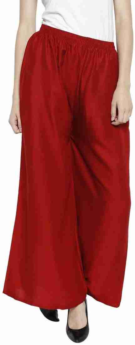 red Palazzo Pants